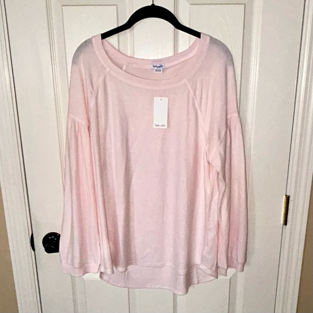 Splendid Soft Pink Drop Shoulder Top 🆕